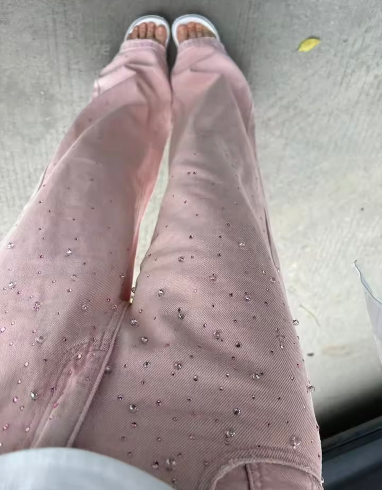 PANTALÓN JEAN ROSADO