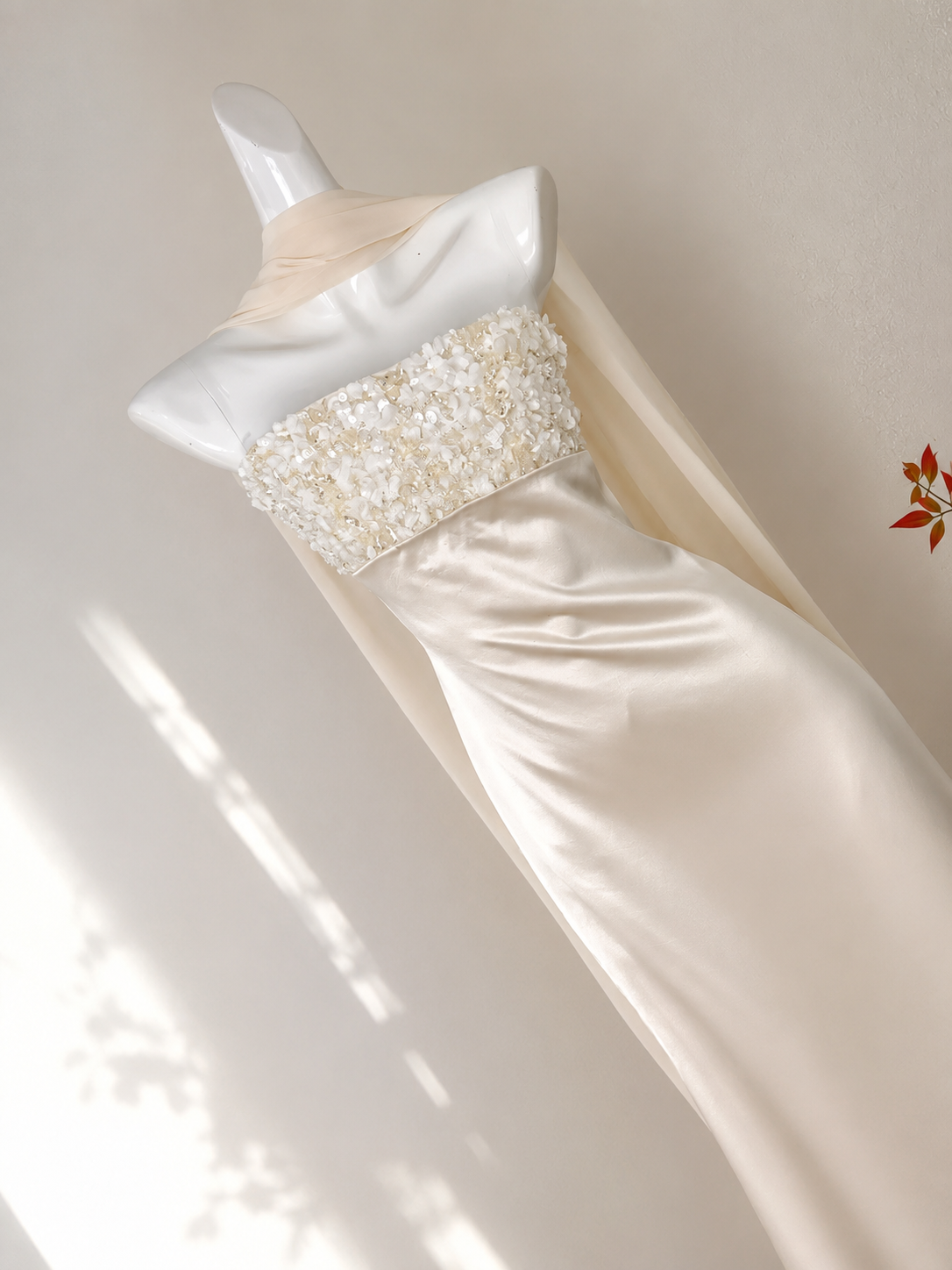 VESTIDO MARFIL