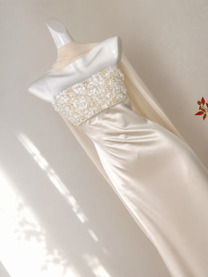 VESTIDO MARFIL