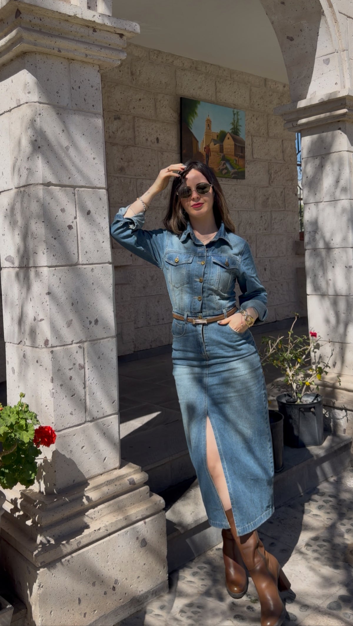 VESTIDO JEAN MARCELA