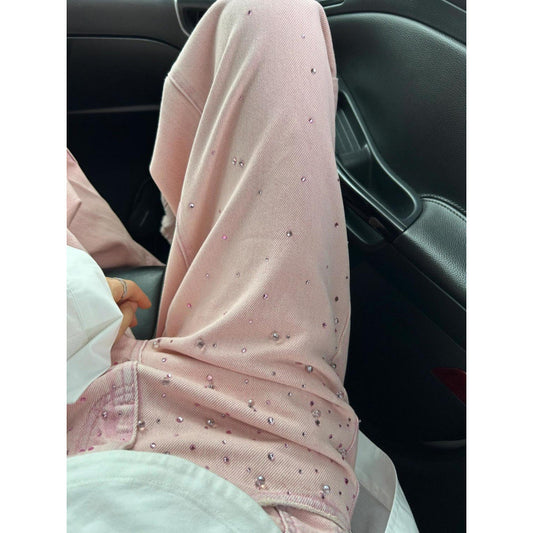 PANTALÓN JEAN ROSADO