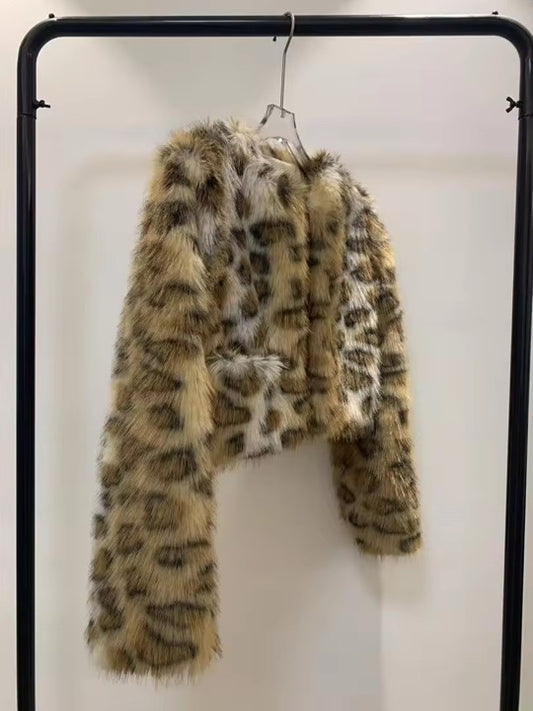 ABRIGO ANIMAL PRINT