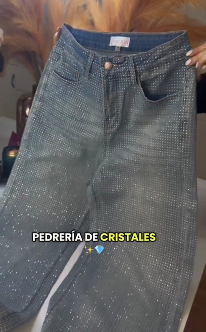 PANTALÓN EDGE CRISTALES