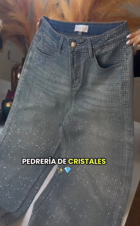 PANTALÓN EDGE CRISTALES