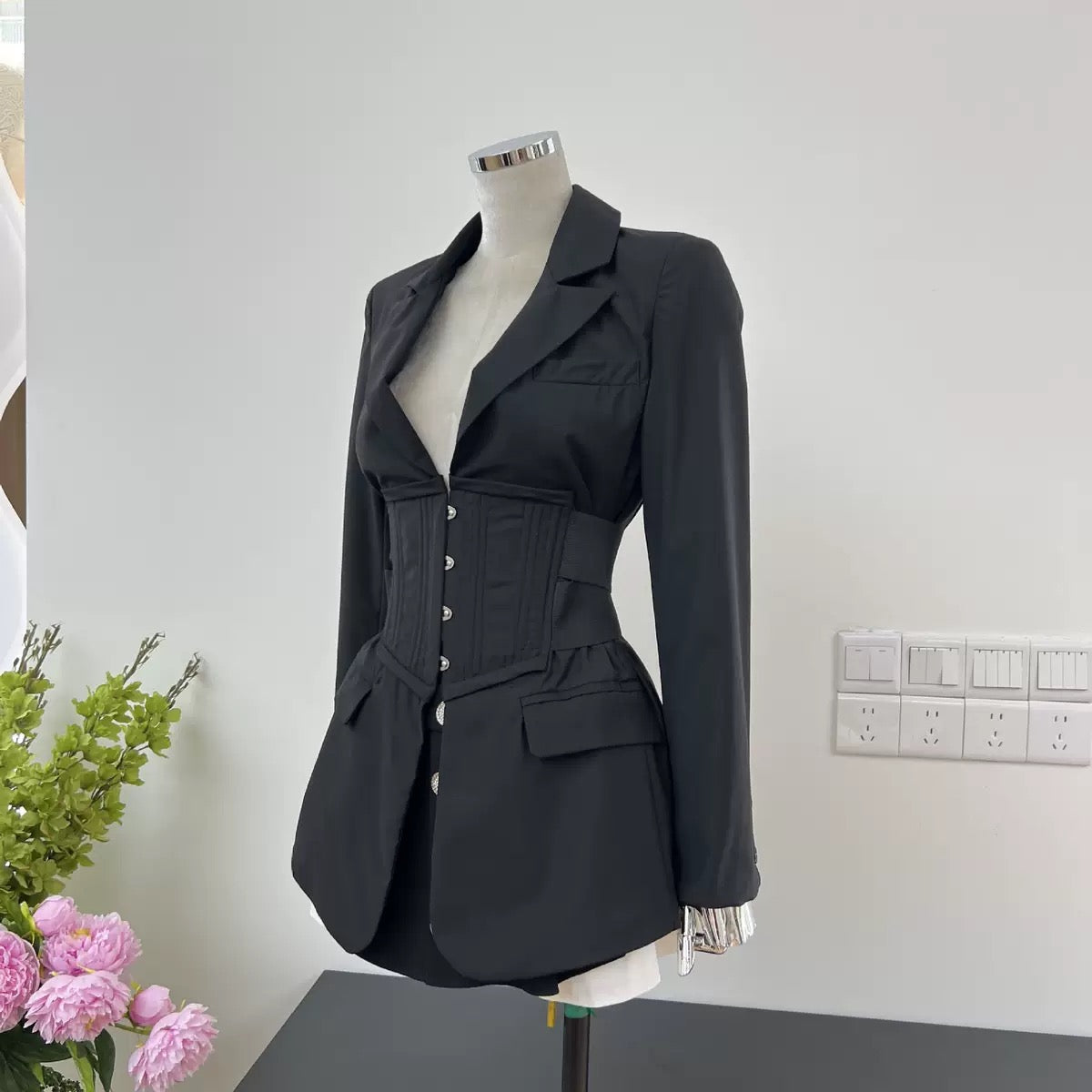 VESTIDO BLAZER CORSET