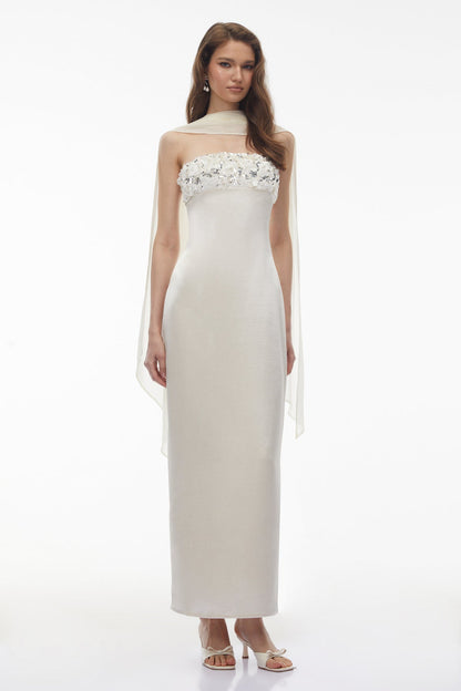 VESTIDO MARFIL