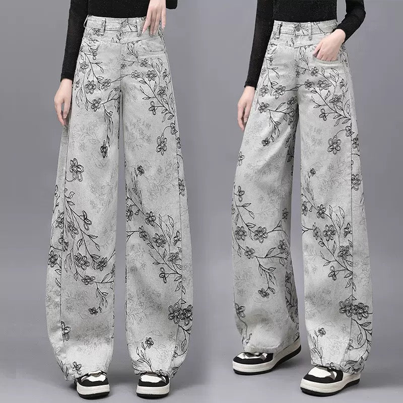PANTALÓN FLORES