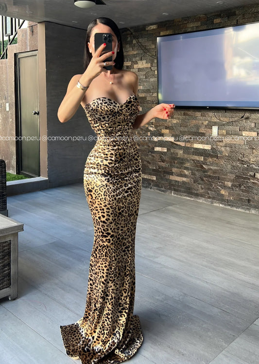 VESTIDO ANIMAL PRINT