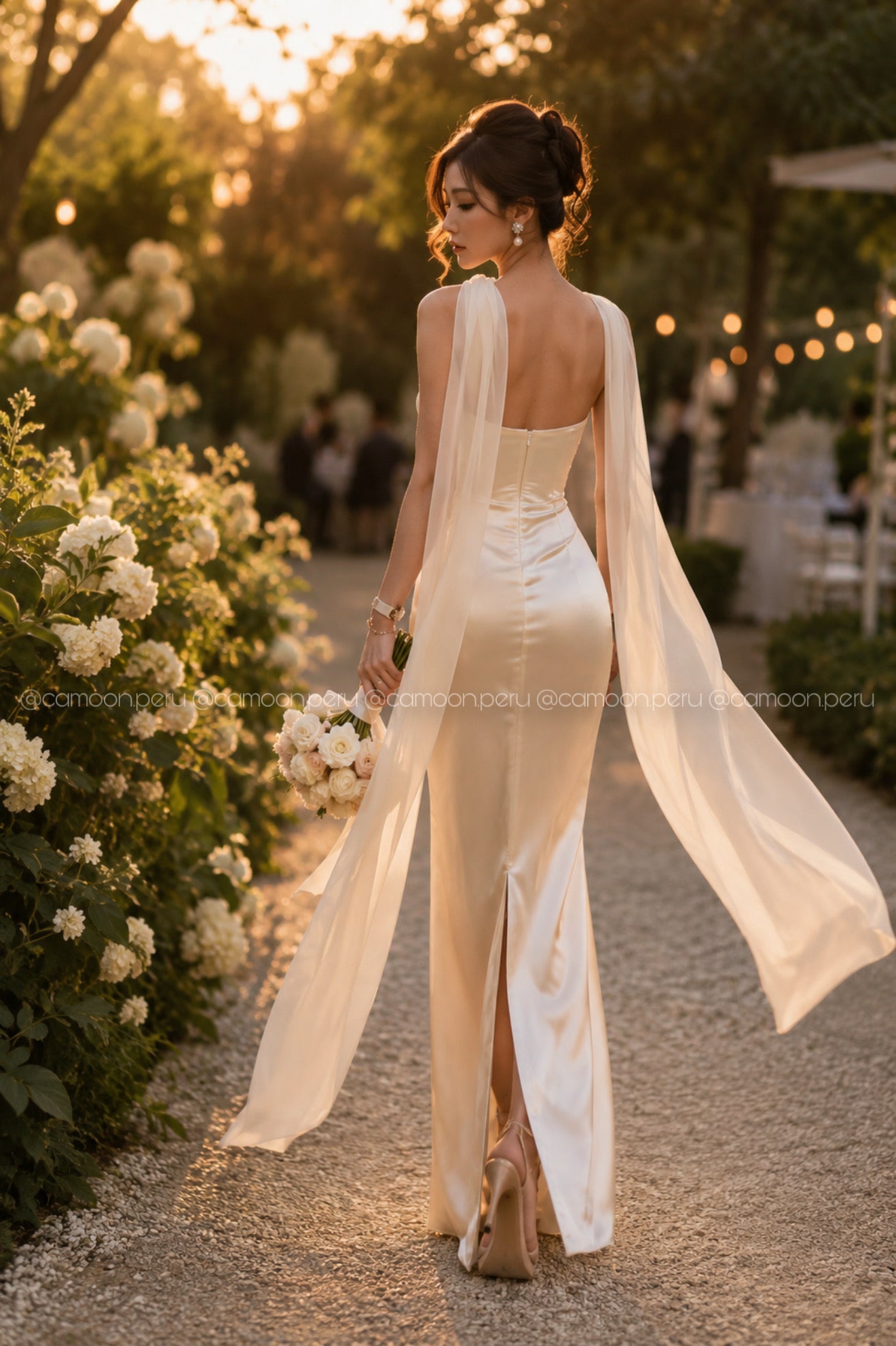 VESTIDO MARFIL