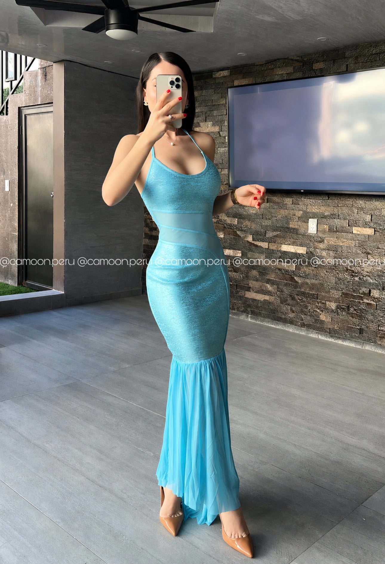 VESTIDO CELESTIAL