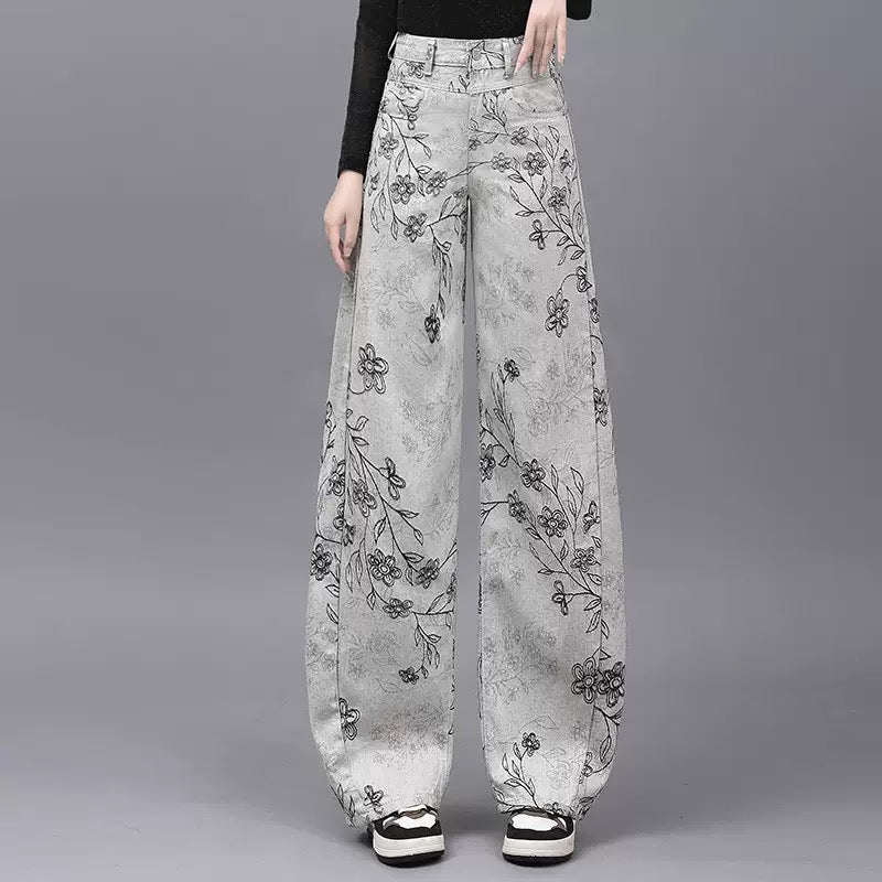PANTALÓN FLORES