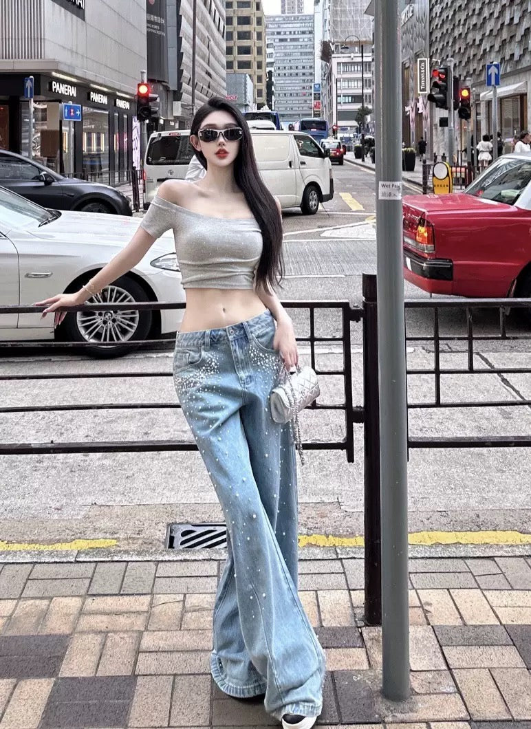 PANTALON JEAN PERLITA