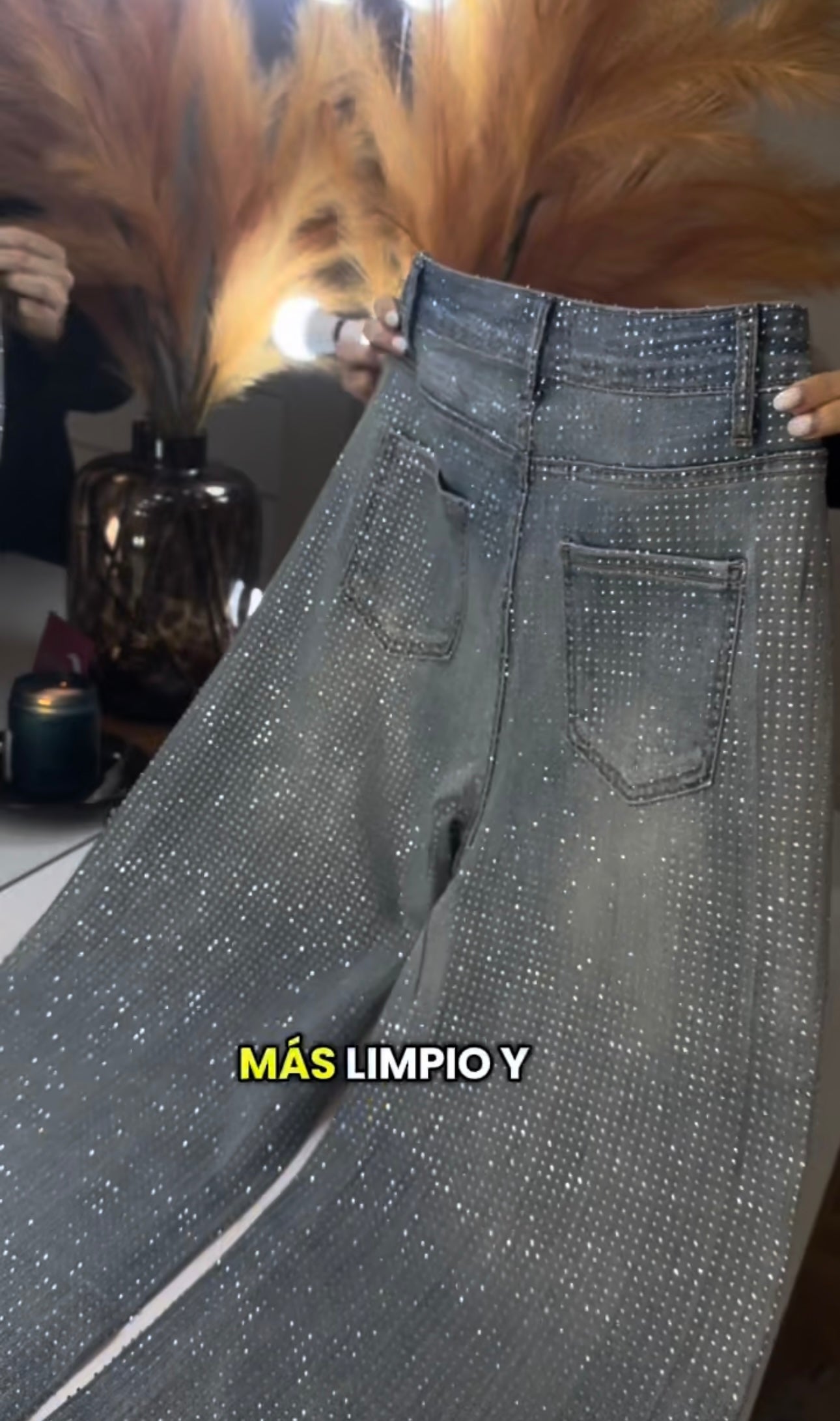 PANTALÓN EDGE CRISTALES