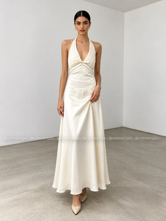 VESTIDO MARFIL