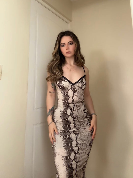 VESTIDO SNAKE