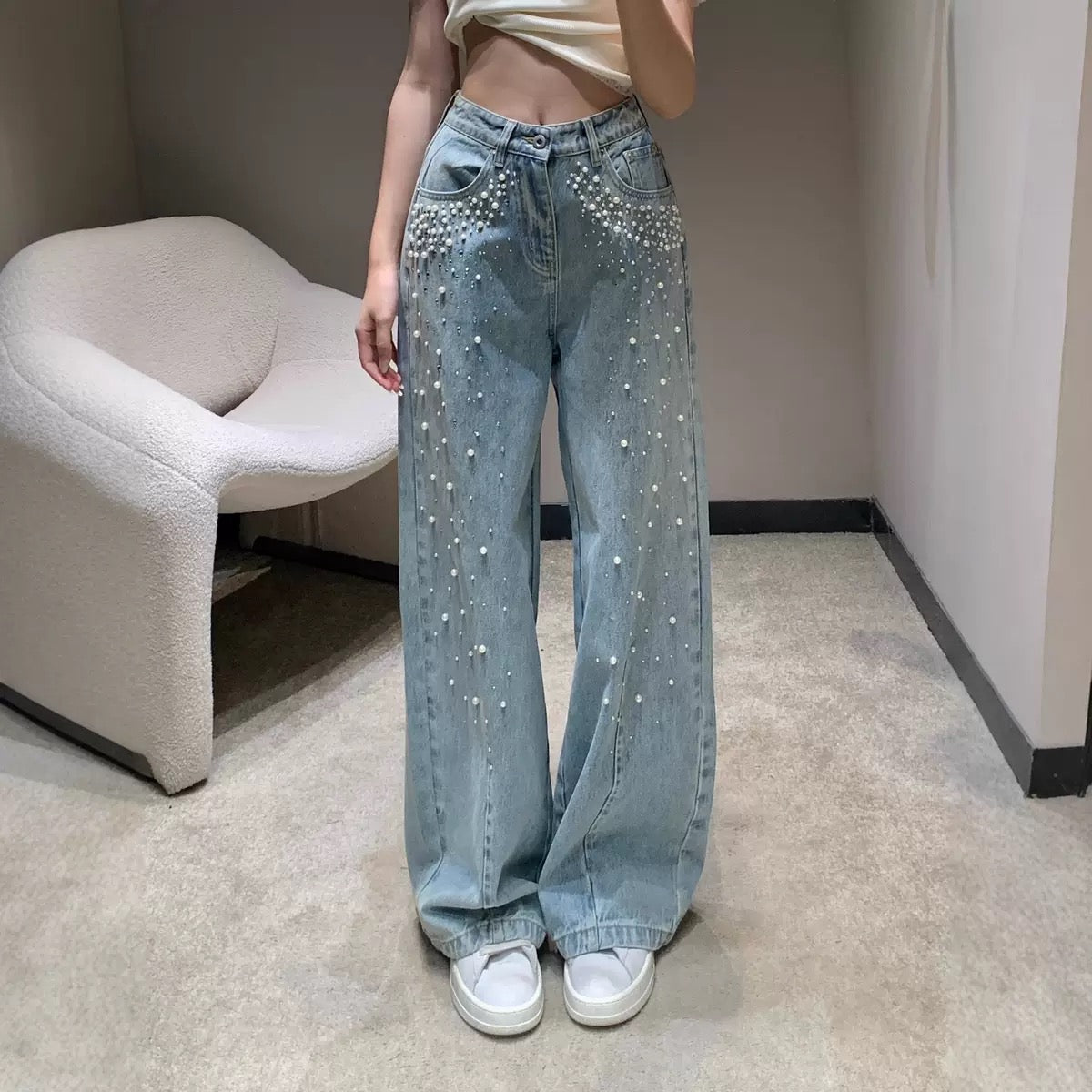 PANTALON JEAN PERLITA