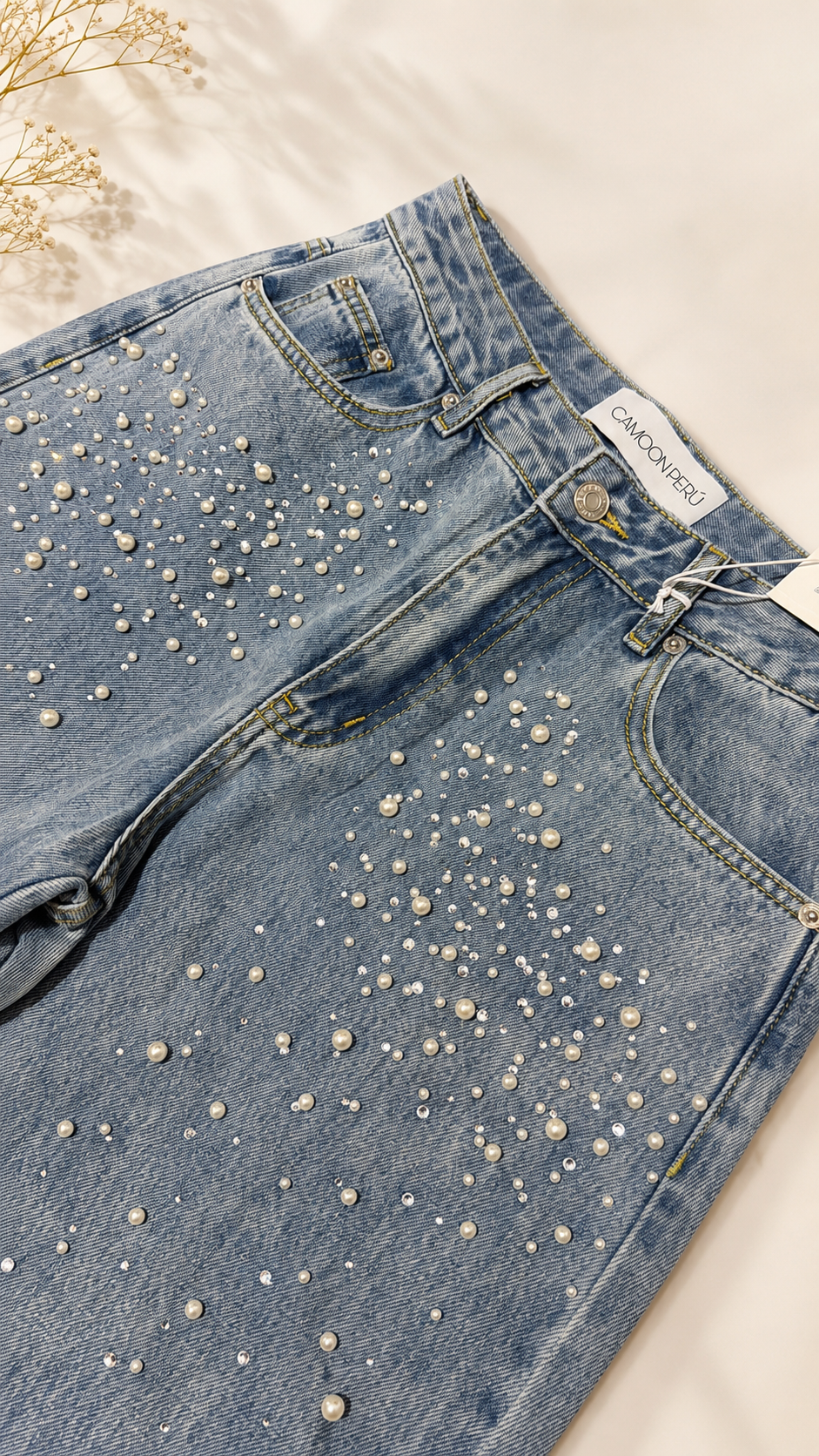 PANTALÓN JEAN PERLITA