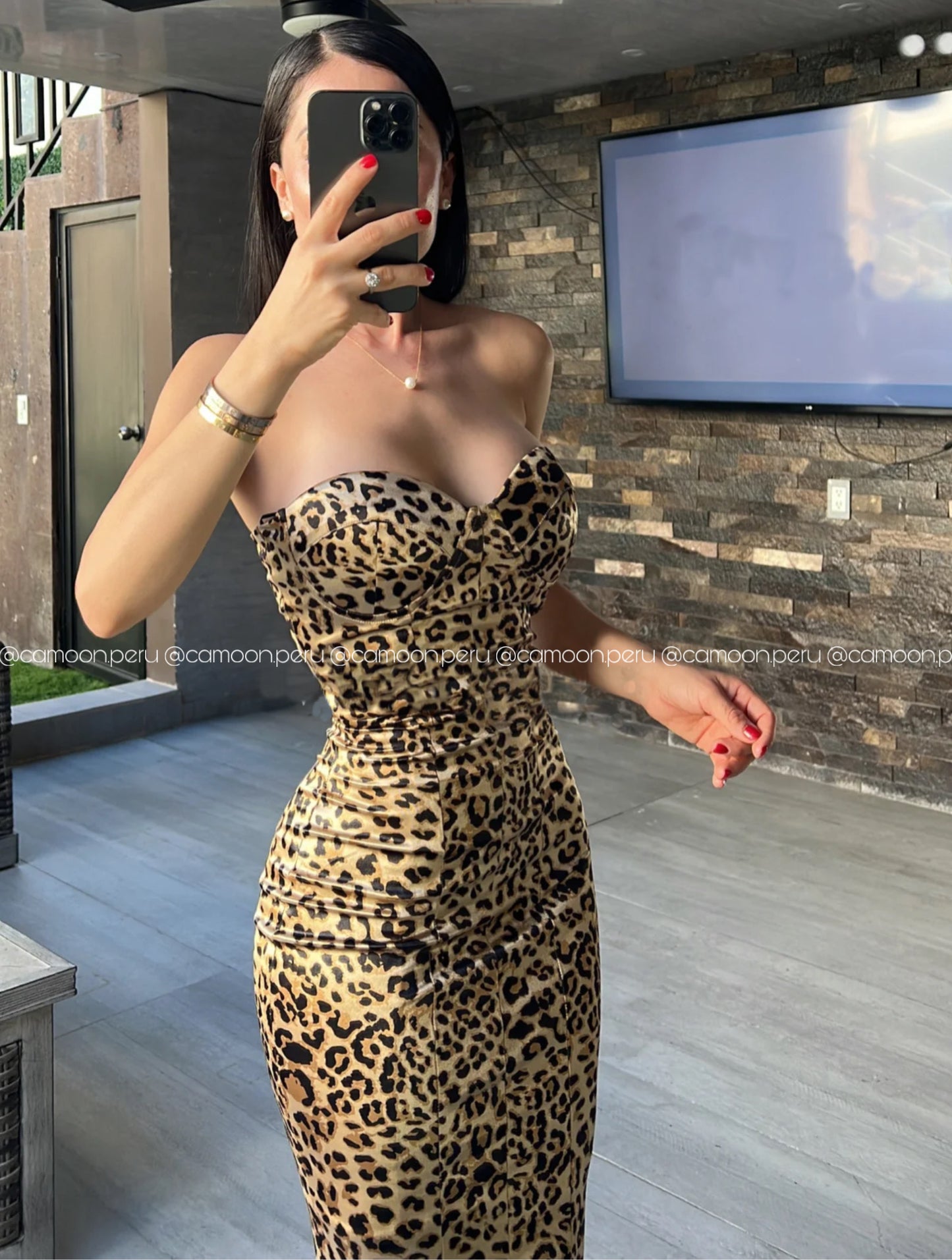 VESTIDO ANIMAL PRINT