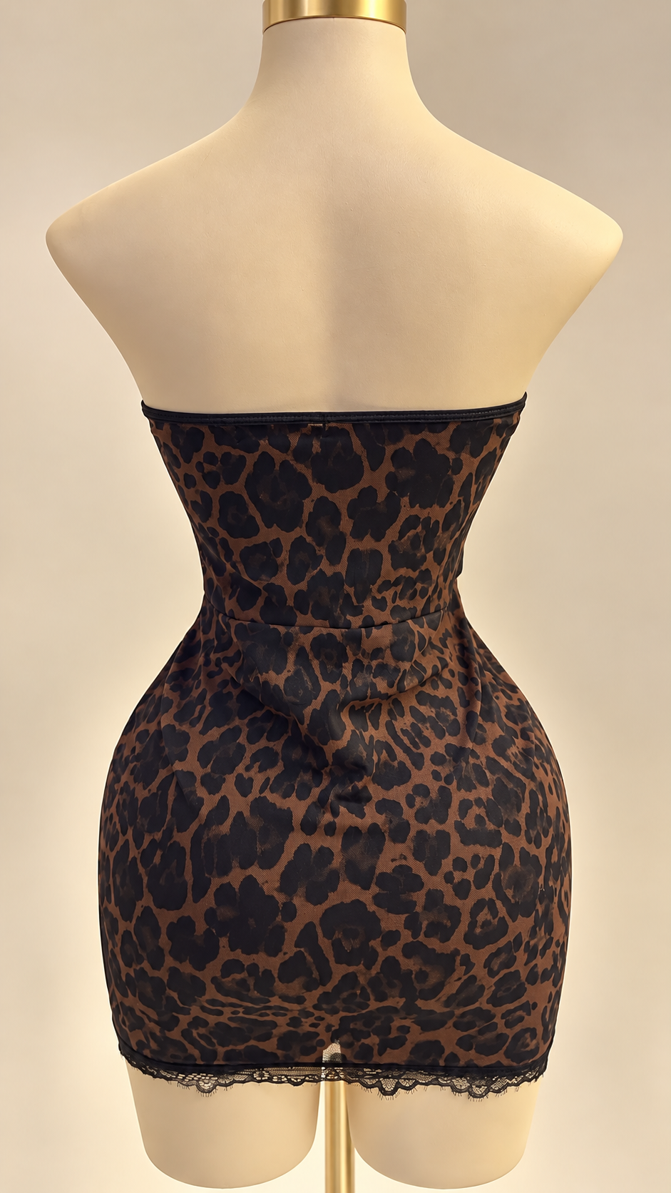 MINI  VESTIDO ANIMAL PRINT