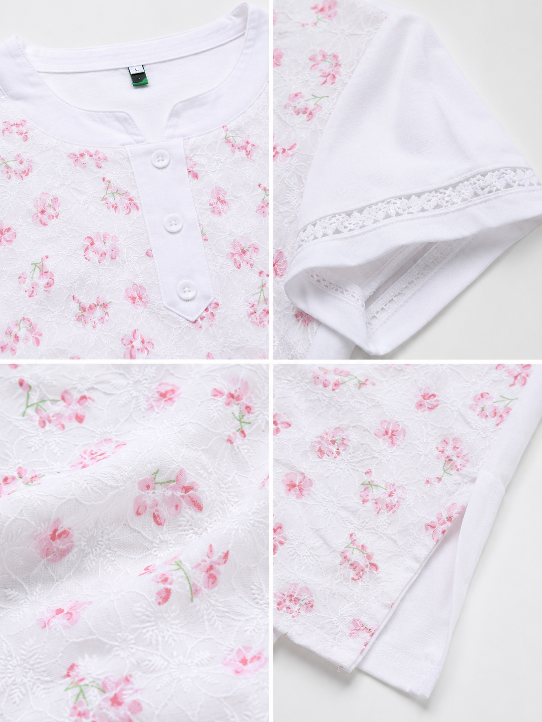 BLUSA FLORES MELÓN