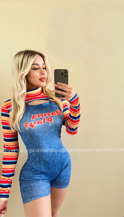 DISFRAZ CHUCKY SHORT