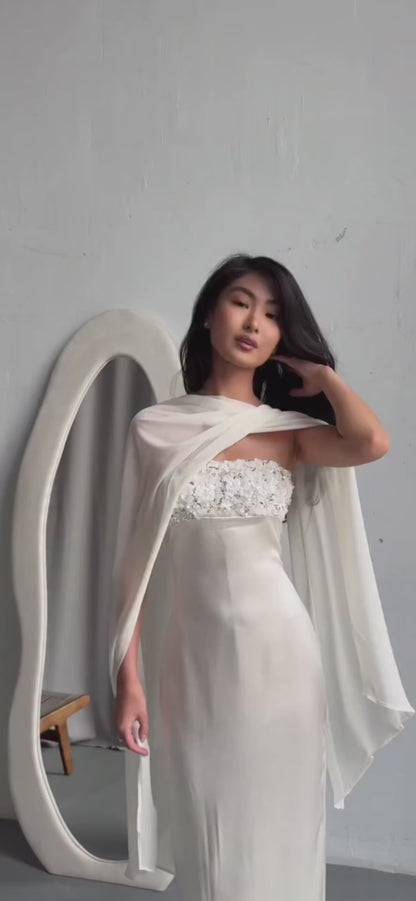 VESTIDO MARFIL