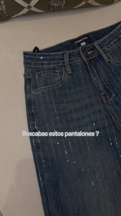 PANTALÓN JEANS RAYITO